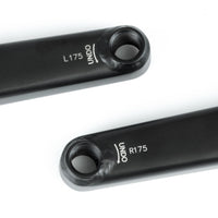 Federal Vice 2 24mm Cranks - Matt Black