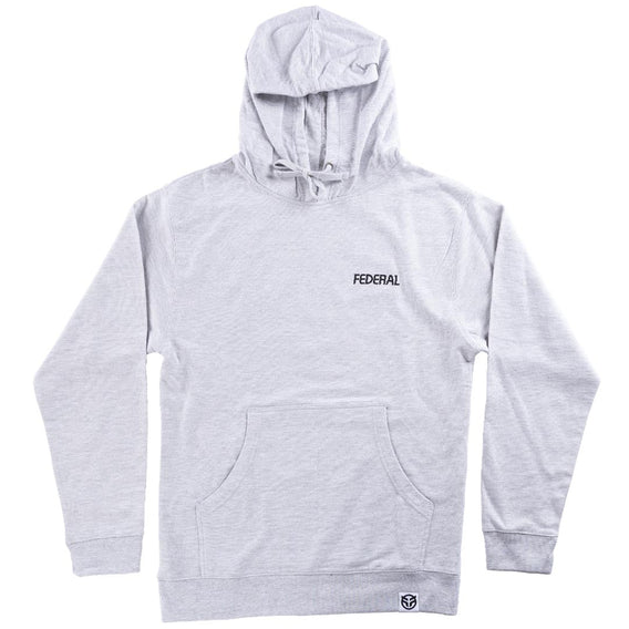 Federal Glitched Hoodie - Grey | BMX