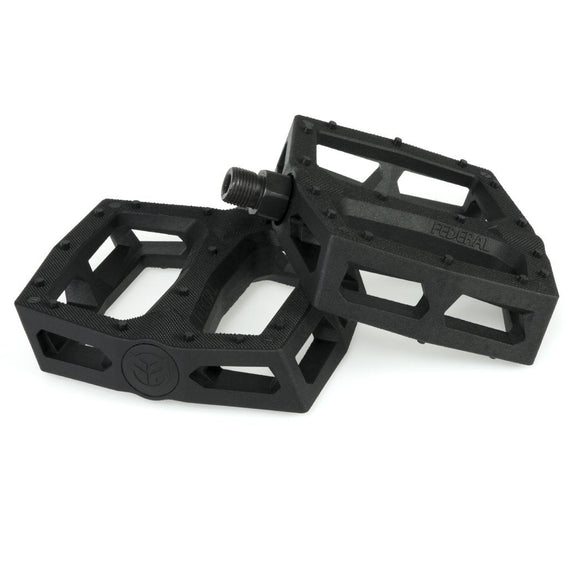 Federal Command Plastic Pedals - Black 9/16"