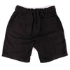 Federal Embroidered Canvas Shorts - Black
