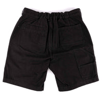 Federal Embroidered Canvas Shorts - Black