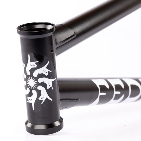 Federal Boyd Hilder V2 BMX Frame - Black head tube