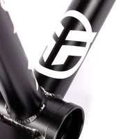 Federal Boyd Hilder V2 BMX Frame - Black down tube logo sticker 