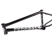Federal Boyd Hilder V2 BMX Frame - Black front of frame
