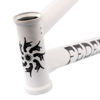 Federal Boyd Hilder V2 BMX Frame - Matt White head tube