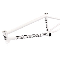 Federal Boyd Hilder V2 BMX Frame - Matt White front of frame