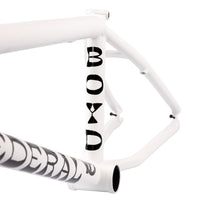 Federal Boyd Hilder V2 BMX Frame - Matt White seat tube sticker