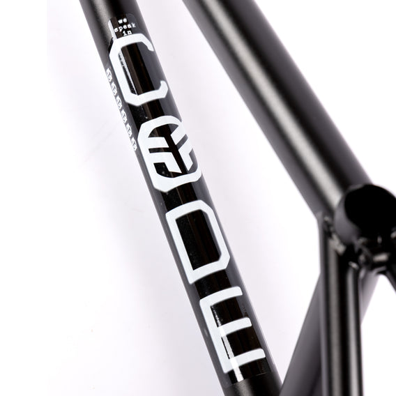 Federal Bikes Code BMX Frame - Black down tube graphic
