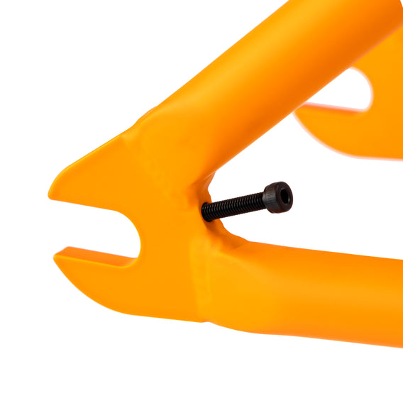Federal Bikes Code BMX Frame - Matt Orange drop out with chain tensioner