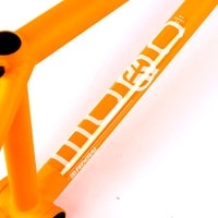 Federal Bikes Code BMX Frame - Matt Orange down tube graphic