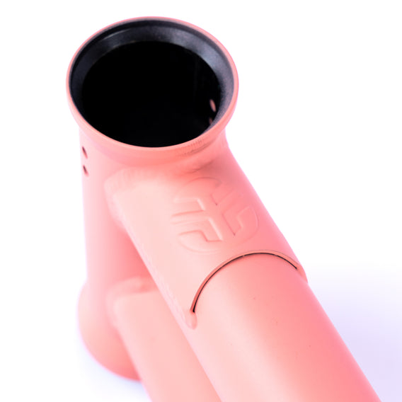 Federal Dan Lacey BMX Frame - Matt Sunset Peach stamped top tube gusset