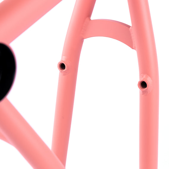 Federal Dan Lacey BMX Frame - Matt Sunset Peach removable brake mounts