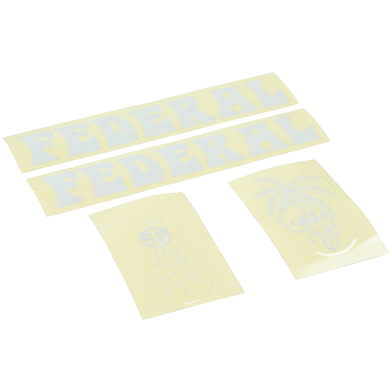 Federal Boyd ICS2 Frame Sticker Set - Light Grey