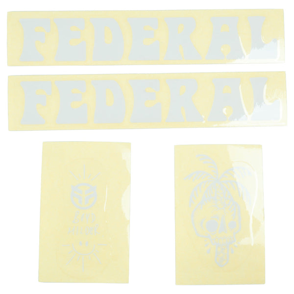 Federal Boyd ICS2 Frame Sticker Set - Light Grey
