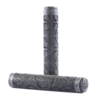 Federal Command Flangeless Grips - Black / Dark Grey Marble | BMX