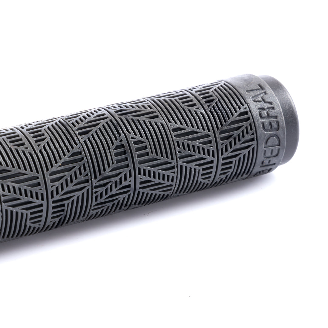 Federal Command Flangeless Grips - Black / Dark Grey Marble