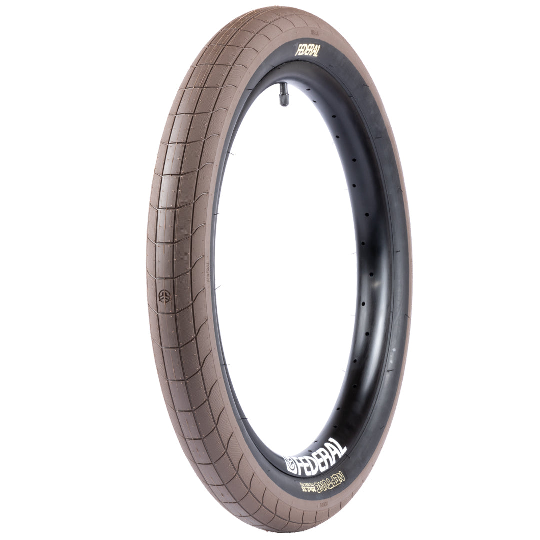 Federal Neptune Tyre - Brown With Black Sidewall 2.35" | BMX