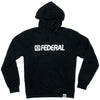 Federal OG Logo Hooded Sweatshirt - Black