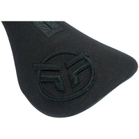 Federal Slim Pivotal Logo Seat - Black With Raised Black Stitching