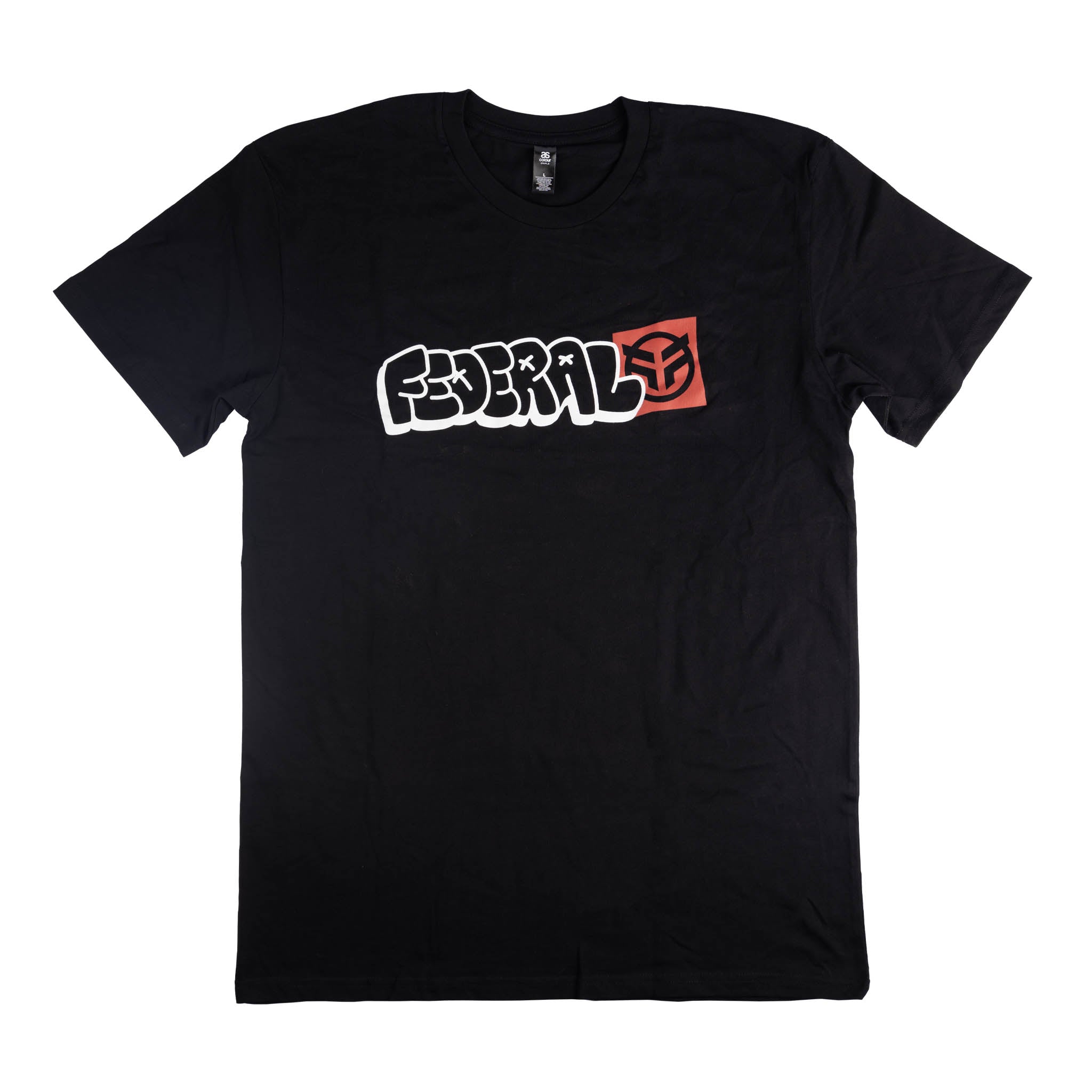 Federal Tagged T-Shirt - Black  Front | Federal BMX
