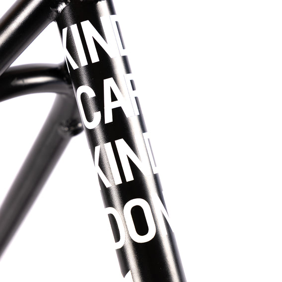 Federal Joe Jarvis V2 BMX Frame - Black seat tube decal