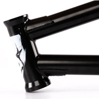 Federal Joe Jarvis V2 BMX Frame - Black top and down tube gussets