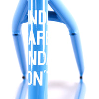 Federal Joe Jarvis V2 BMX Frame - Blue Funk seat tube graphic