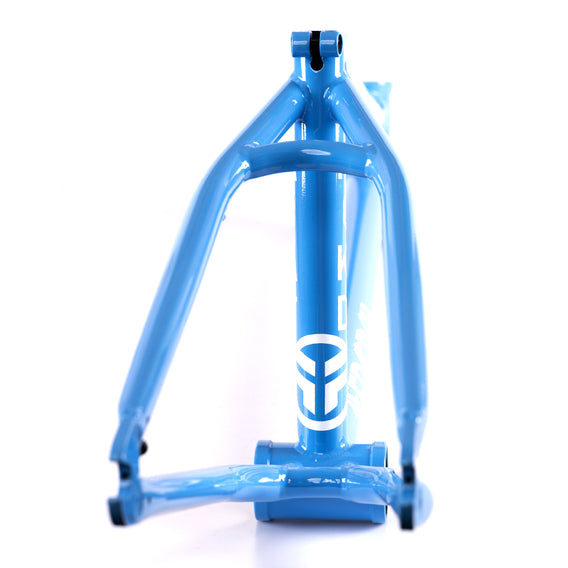 Federal Joe Jarvis V2 BMX Frame - Blue Funk rear view