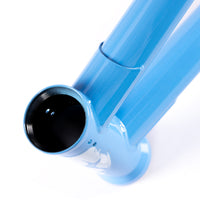 Federal Joe Jarvis V2 BMX Frame - Blue Funk top tube gusset