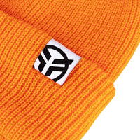 Federal Boxed Logo Beanie - Orange tag