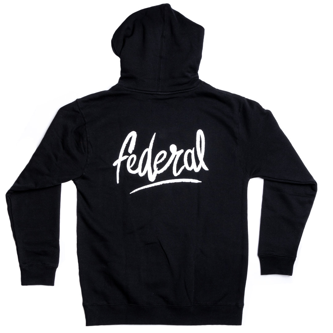 Federal Chalk Hoodie Black