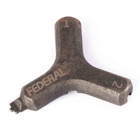 distressed black federal spoke key