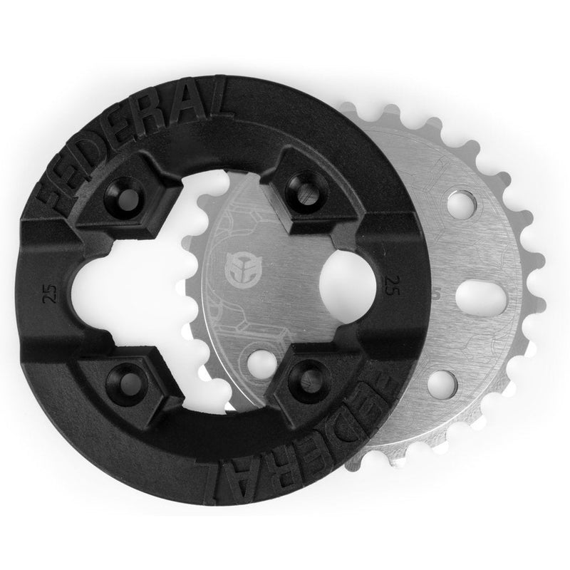 Pignone Federal Impact Guard Per BMX - Corona Argento 25 O 28 Denti - Foto 2
