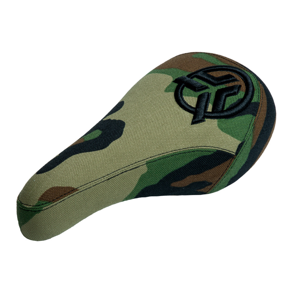 Federal Bmx Logo Mid Stealth Seat Camo With Raised Black Embroidery