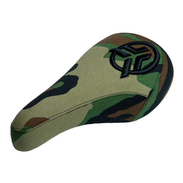 Federal Mid Stealth Logo Seat - Camo With Raised Black Embroidery
