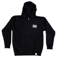 Sudadera con capucha y cremallera Federal Script - Negra