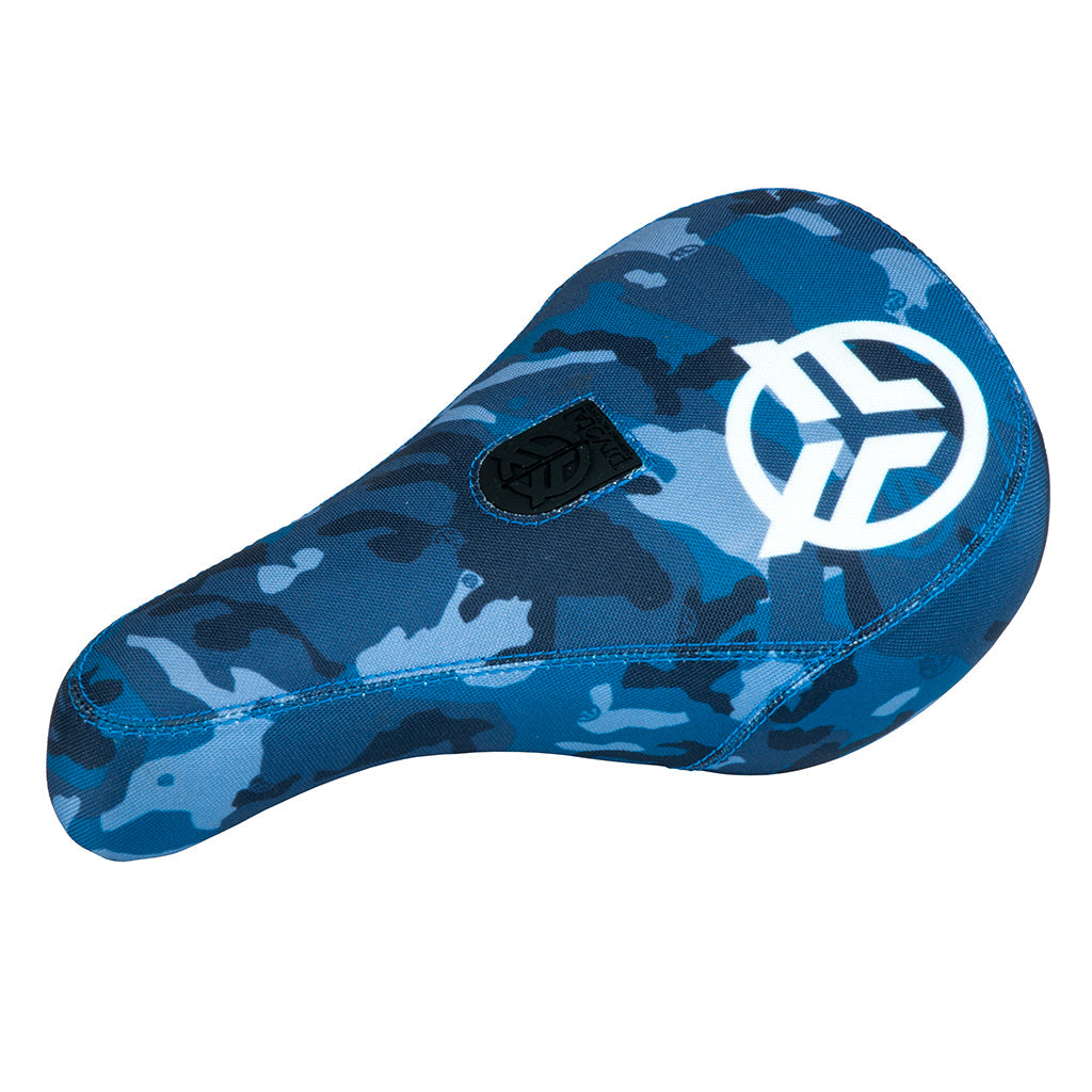Federal Bmx Sublimated Mid Pivotal Logo Seat Blue Camo And White Logo