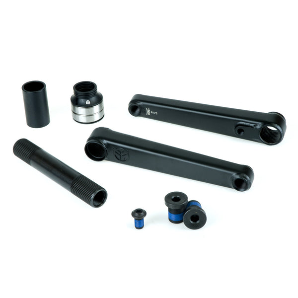 Federal Vice 2 24mm Cranks - Matt Black | BMX