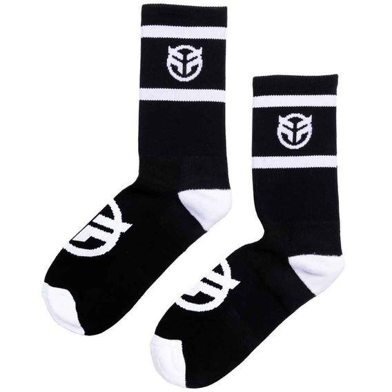 » Federal Logo Socks - Black UK 8-12 (100% off)