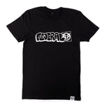 Federal Tagged Outline T-Shirt - Black