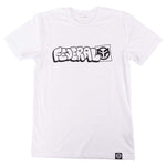 Federal Tagged Outline T-Shirt - White