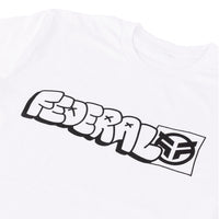 Federal Tagged Outline T-Shirt - White