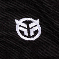 Federal Workers Vest - Black embroidered stitch logo