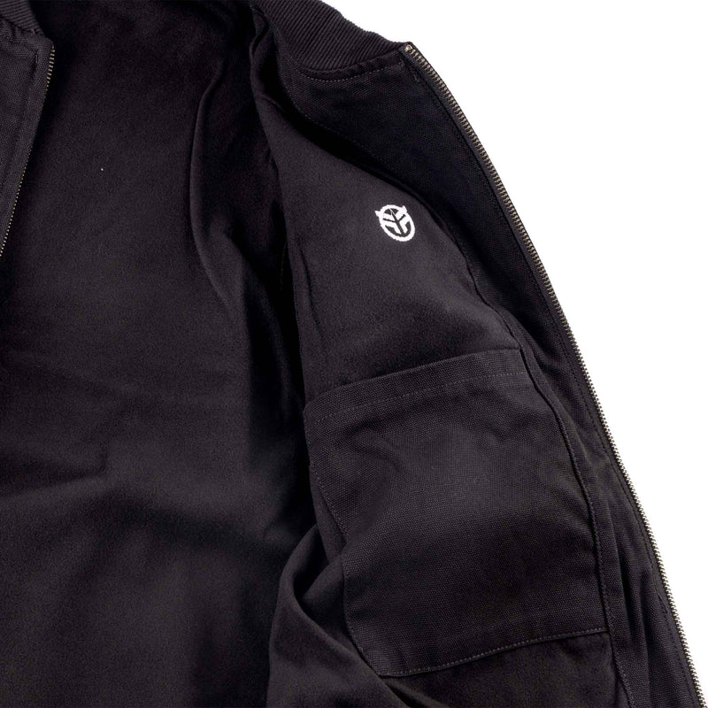 Federal Workers Vest - Black inside pocket