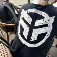 Dan Lacey wearing the Federal BMX Marble T-Shirt