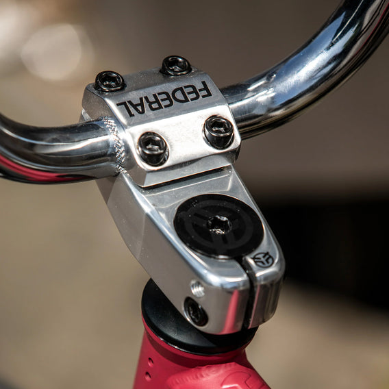 Federal Element Top Load Stem Silver 50mm Reach BMX