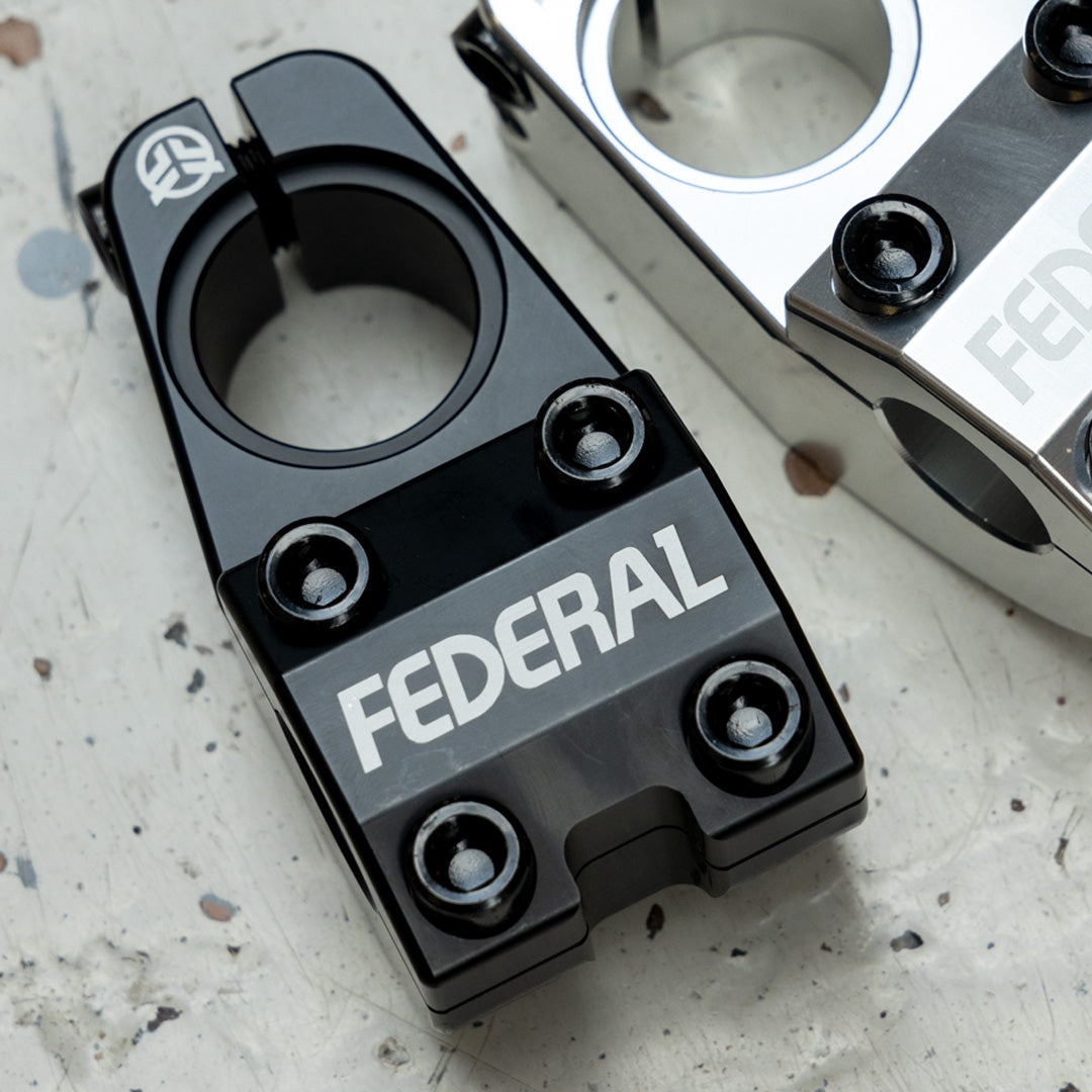 Federal Session Top Load Stem - Black 48mm Reach