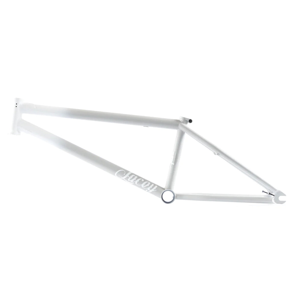 White best sale bmx frame