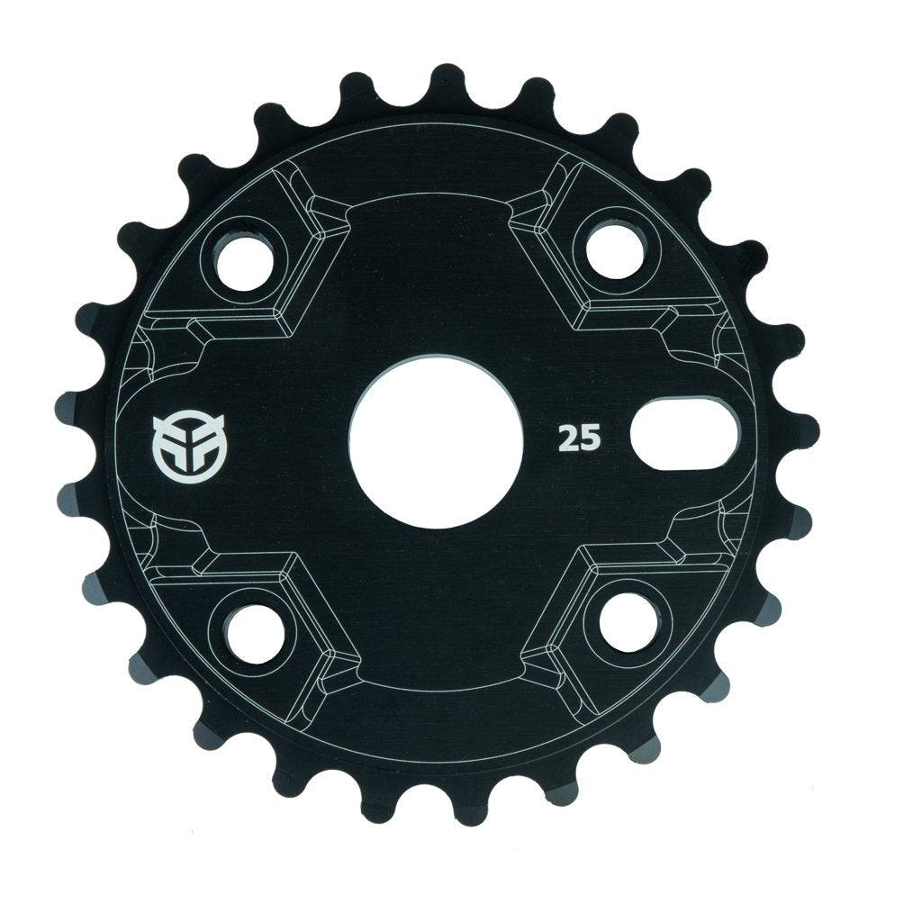 Federal Impact Guard Sprocket Black BMX