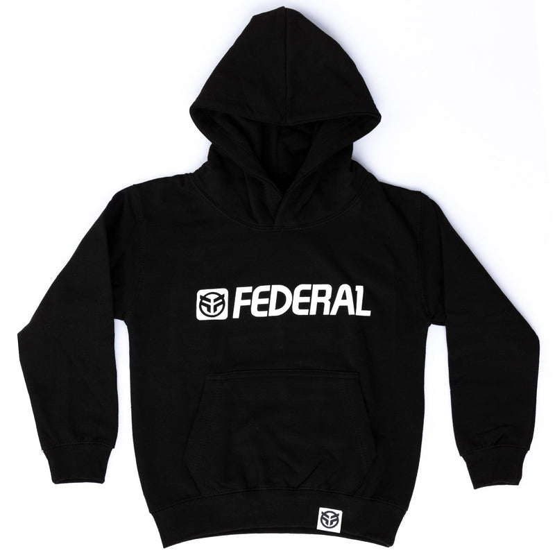 » Federal OG Logo Kids Hoodie - Black (100% off)